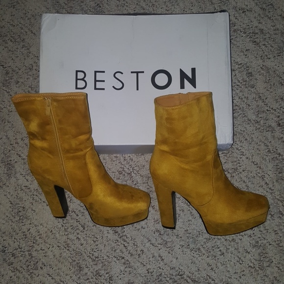 Beston Shoes - Beston Suede Booties